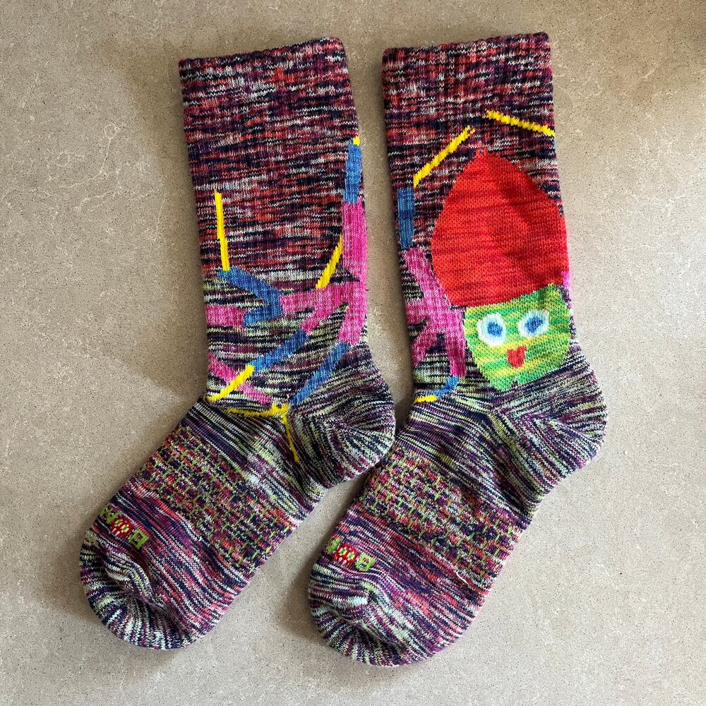 Bombas x Eric Carle Caterpillar Crew Socks Youth Y